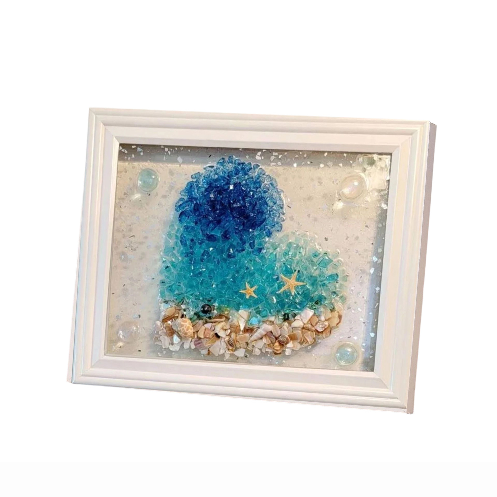 Art Craft Event - مجموعات فن الزجاج البحري، إطار فن