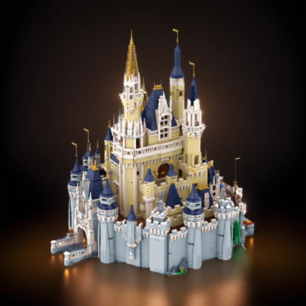 Art Craft Building - 10904 قطعة MOC ديزني 71040*3 نموذج