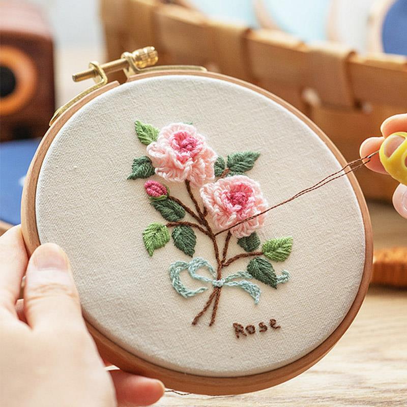 Embroidery Hoop Kit - عالية الجودة خشب الزان التطريز الأطواق