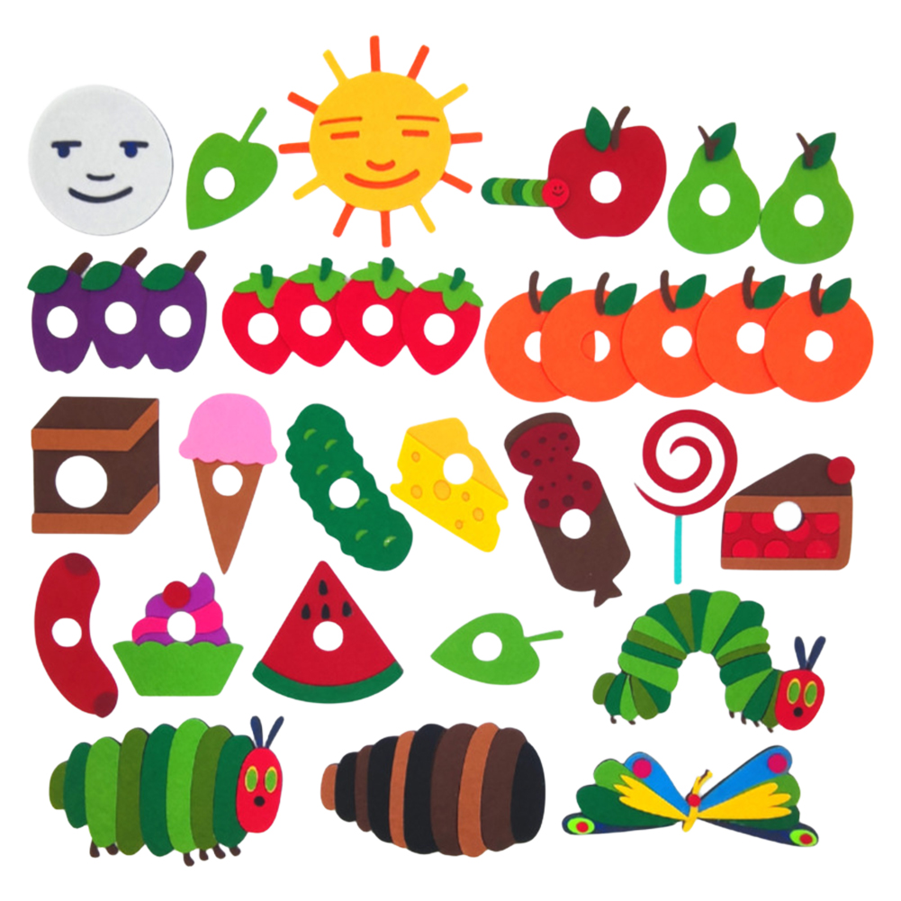 Art Craft For Preschoolers - لعبة دودة الجوع، كتب مصورة إنجليزية،