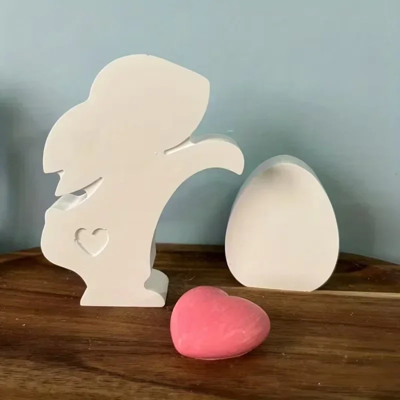 Art Craft Rabbit - قالب خرساني عالي الجودة على شكل