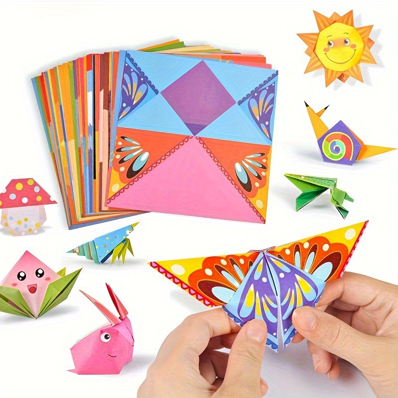 Art & Craft Photos - مجموعة واحدة من 54 ورقة أوريجامي