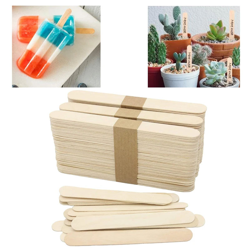 Art Craft With Ice Cream Stick - ﻿ 50/100 قطعة من أعواد المصاصات