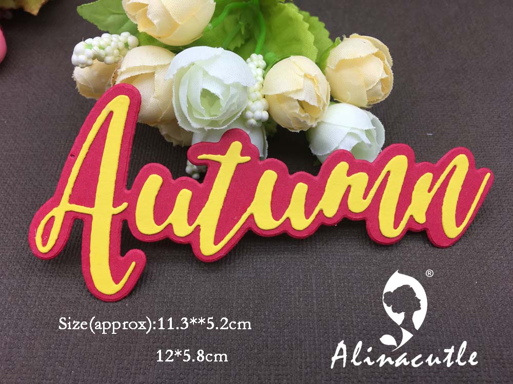 قوالب تقطيع المعادن ، محدد الظ - مراجعة Art And Craft Autumn وسعره