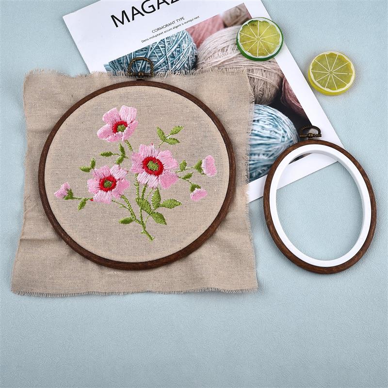 مجموعة أدوات خياطة: إطارات تطر - مراجعة Embroidery Hoop Kit وسعره