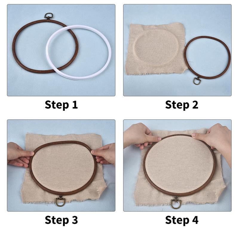 مجموعة أدوات خياطة: إطارات تطر - مراجعة Embroidery Hoop Kit وسعره