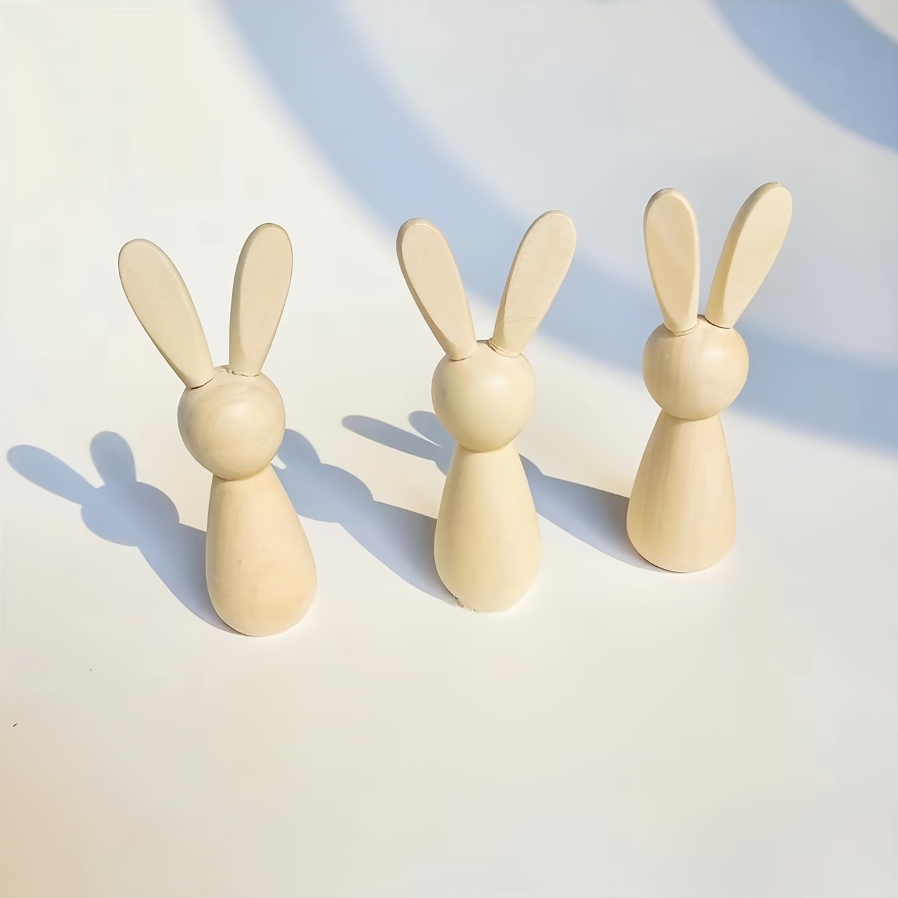 5 قطع من تماثيل أرانب عيد الفص - مراجعة Art Craft Rabbit وسعره