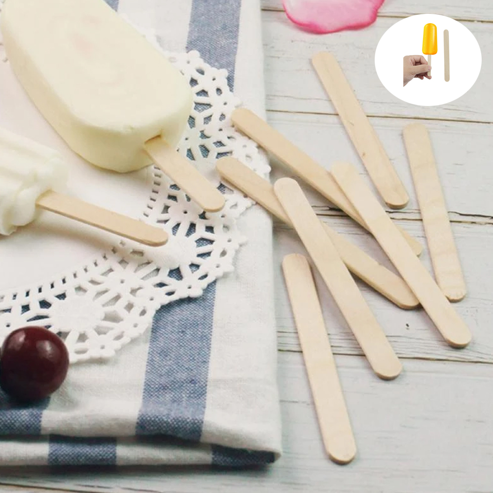 30/100/500 قطعة الآيس كريم الم - مراجعة Art Craft With Ice Cream Stick وسعره