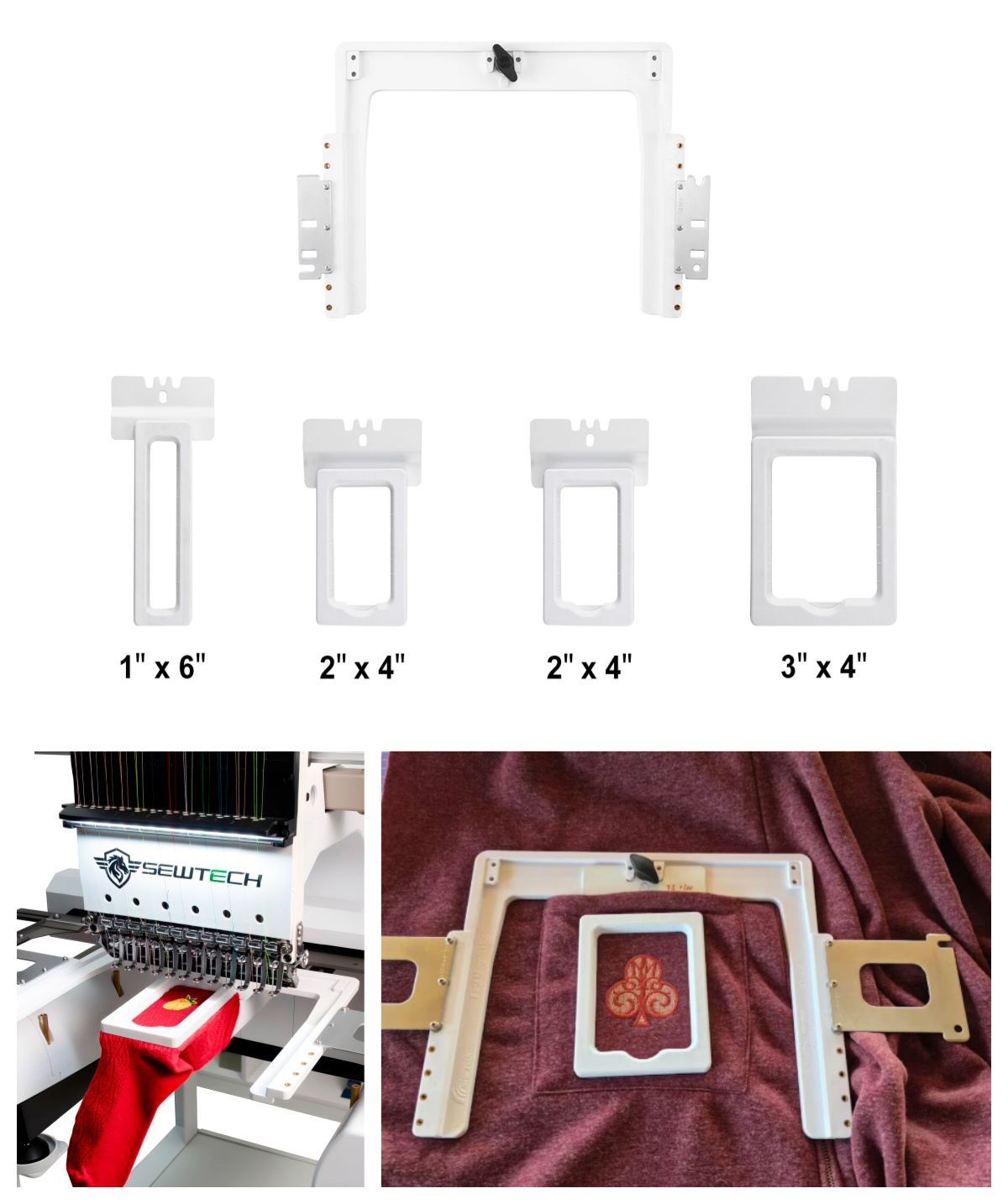 أطواق مغناطيسية 4/6/8 في 1 لما - مراجعة Embroidery Hoop Kit وسعره