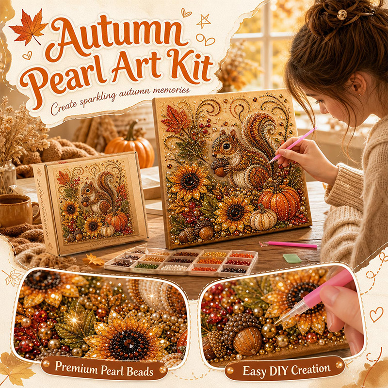 مجموعة فن الرسم باللؤلؤ لفصل ا - مراجعة Art And Craft Autumn وسعره