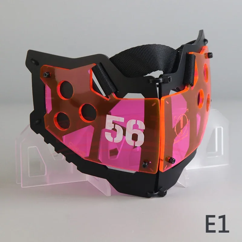 Cyberpunk تأثيري قناع عقال وظي - مراجعة Art Craft Material وسعره