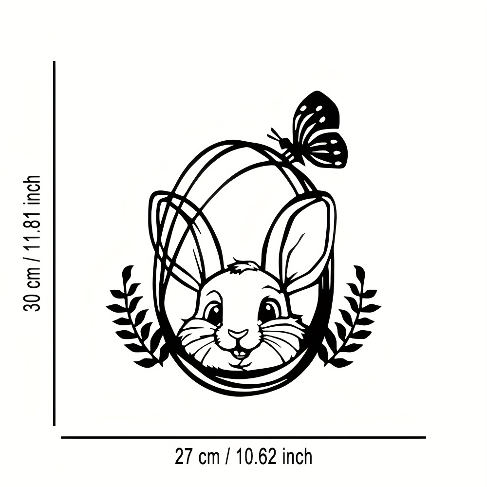 CIFBUY نحت جداري معدني على شكل - مراجعة Art Craft Rabbit وسعره