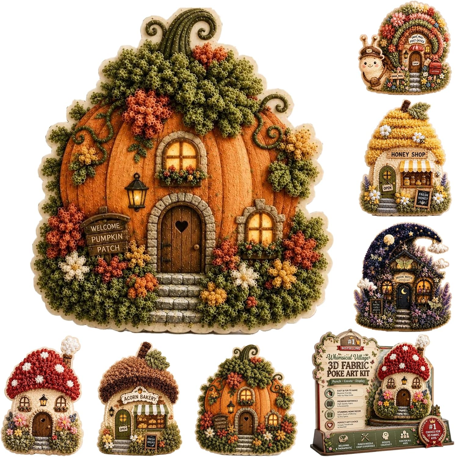 مجموعة فنون القماش ثلاثية الأب - مراجعة Art And Craft Autumn وسعره