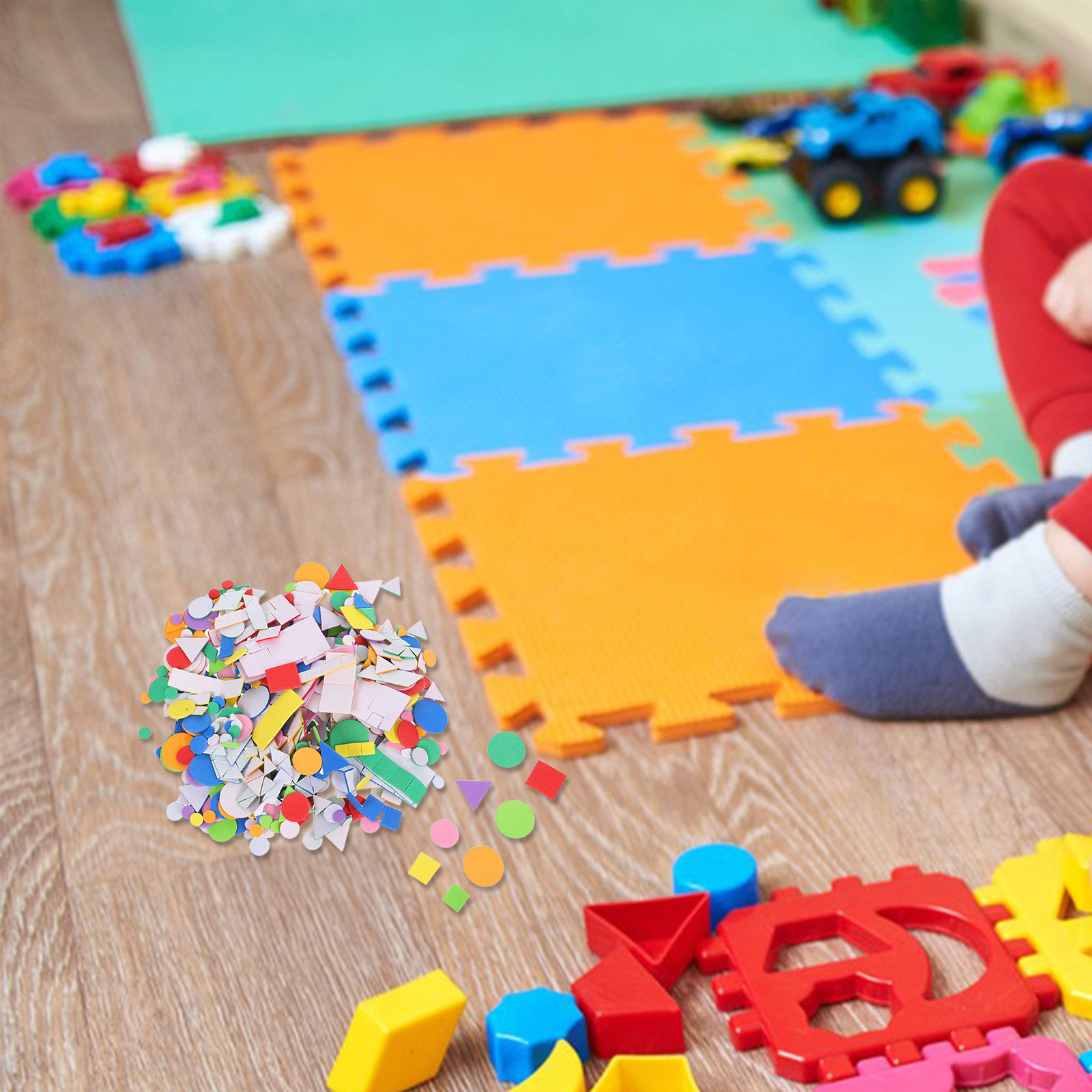 960 قطعة من ملصقات الأطفال ذات - مراجعة Art Craft For Preschoolers وسعره