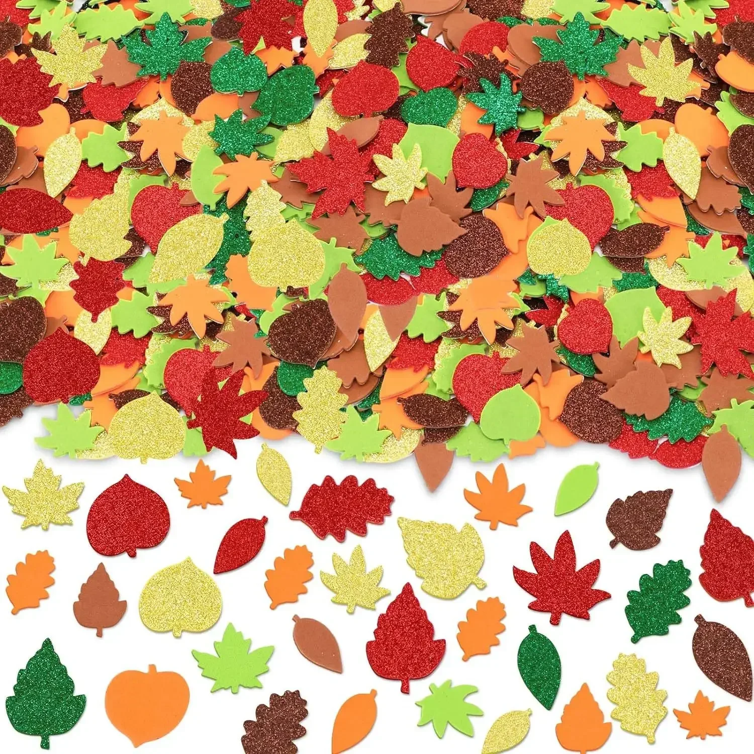 حرف ورقة الخريف لحرف الأطفال ، - مراجعة Art Craft Leaves وسعره