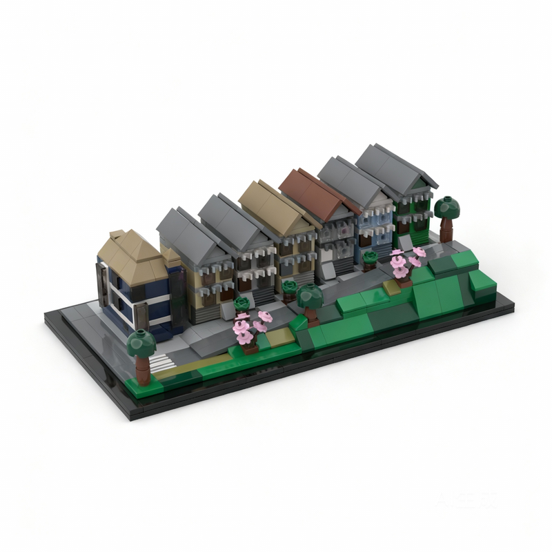 706 قطعة MOC The Painted Ladie - مراجعة Art Craft Building وسعره