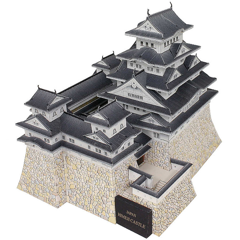 اليابان Himeji القلعة ثلاثية ا - مراجعة Art Craft Building وسعره