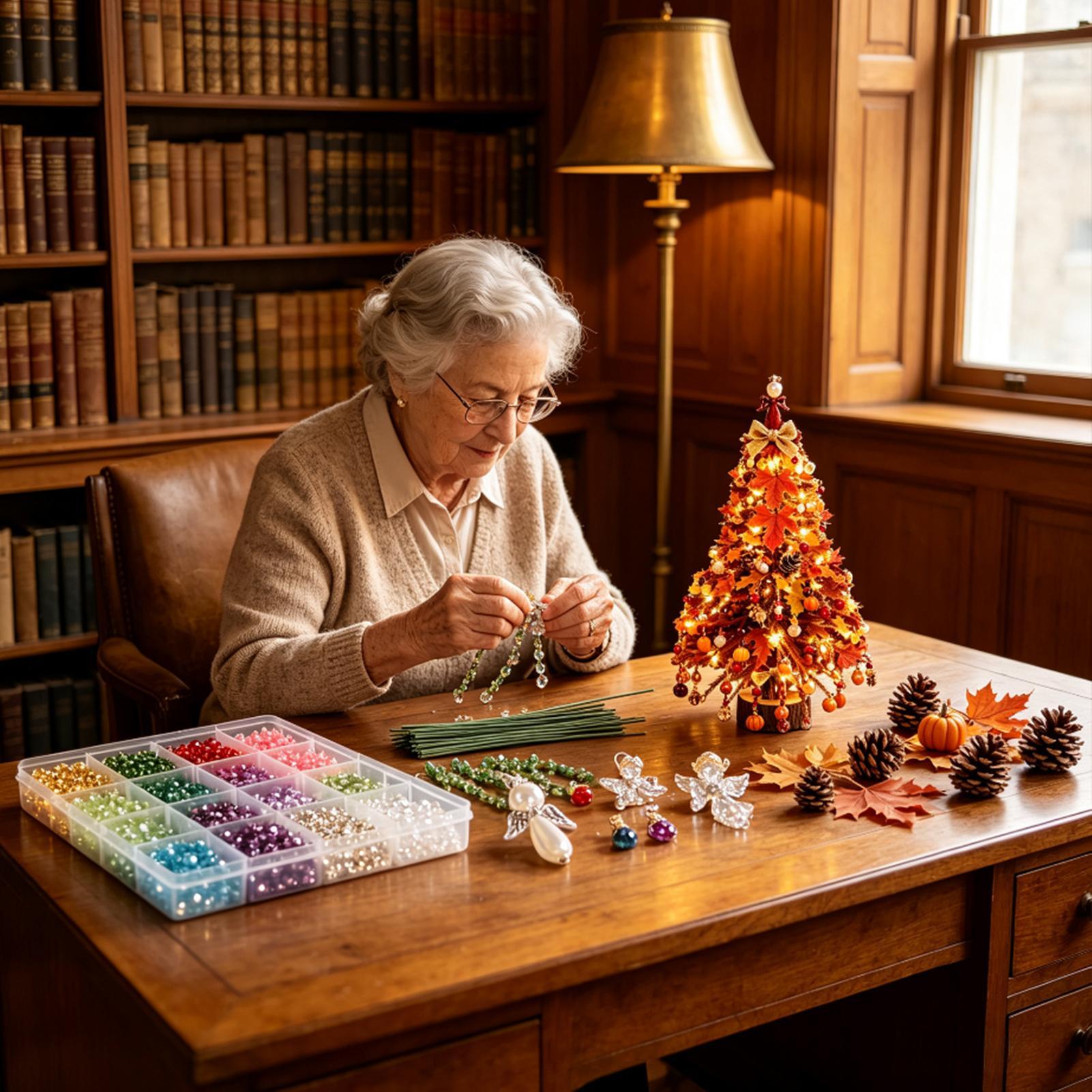 فن تزيين شجرة عيد الميلاد بالخ - مراجعة Art Craft Winter وسعره