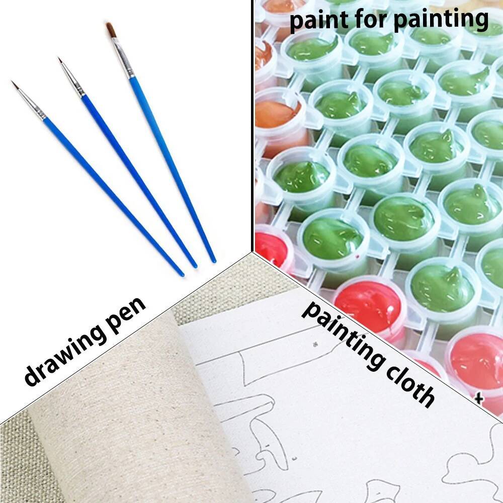 لوحة رسم بالأرقام بدون إطار مق - مراجعة Art And Craft Autumn وسعره
