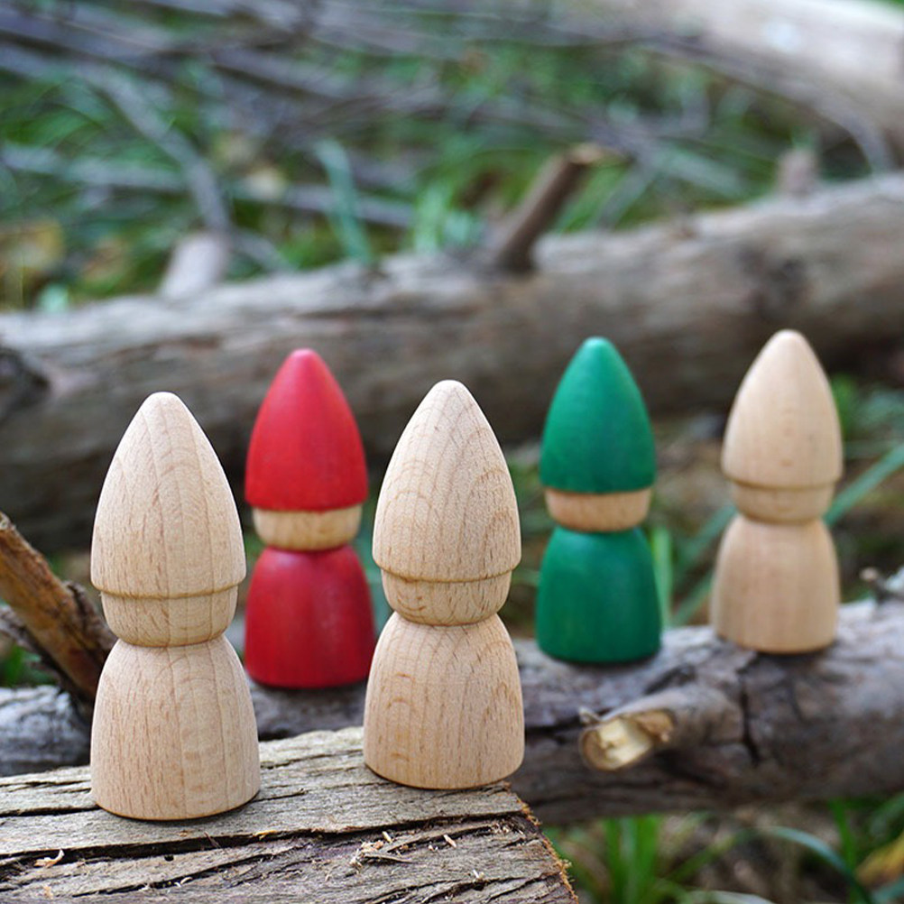 6 قطع من الأشكال الخشبية غير ا - مراجعة Art Craft Wood وسعره