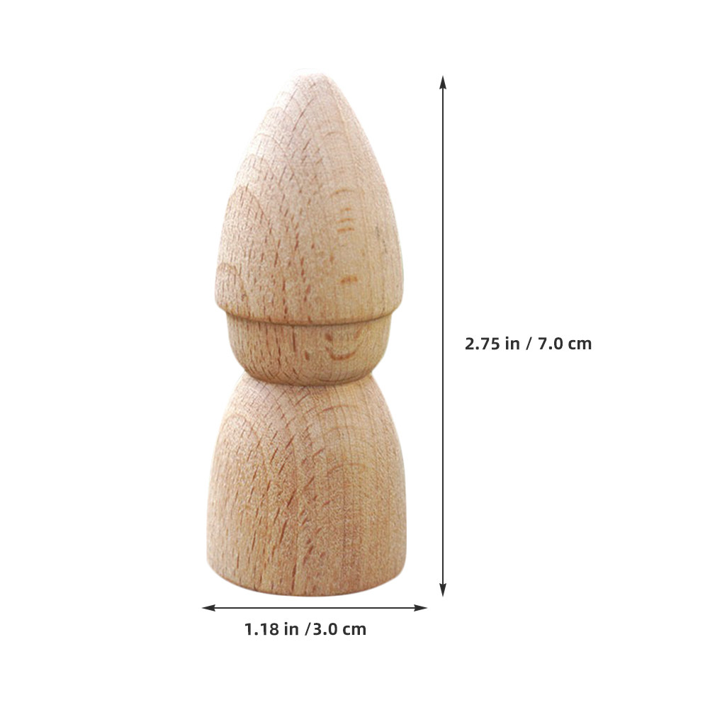 6 قطع من الأشكال الخشبية غير ا - مراجعة Art Craft Wood وسعره