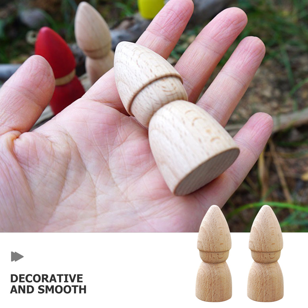 6 قطع من الأشكال الخشبية غير ا - مراجعة Art Craft Wood وسعره