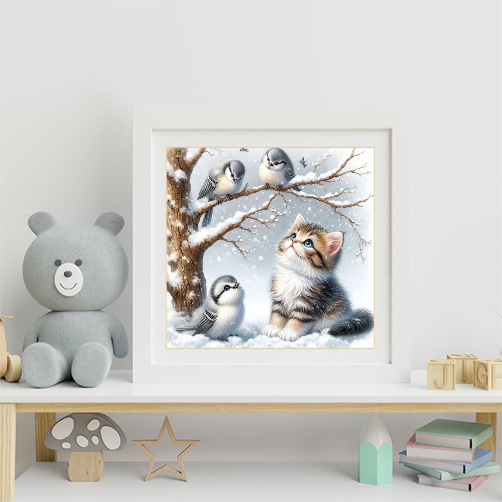 Evershine القط الماس الفسيفساء - مراجعة Art Craft Winter وسعره