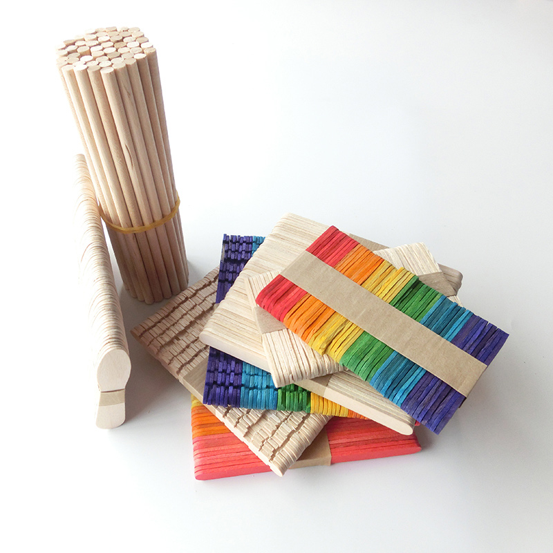 العصي الآيس كريم 50 قطعة المصا - مراجعة Art Craft With Ice Cream Stick وسعره