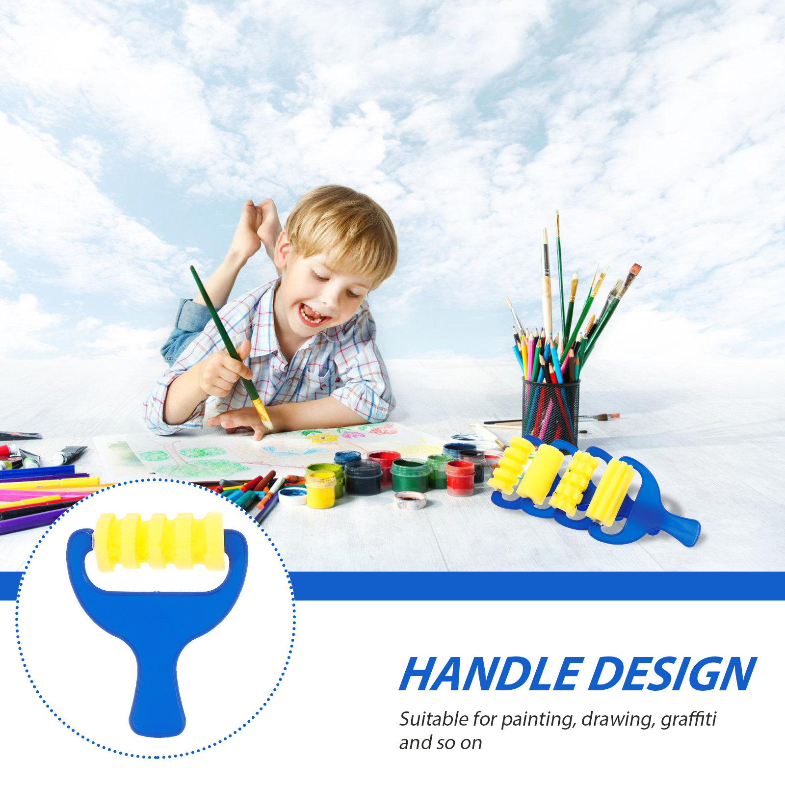 مجموعة من 8 قطع من أسطوانات ال - مراجعة Art Craft For Preschoolers وسعره