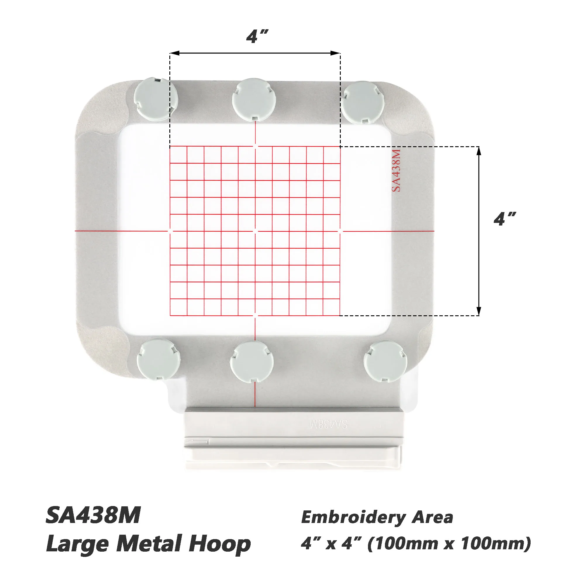 طقم حلقات مغناطيسية 4 في 1-BM  - مراجعة Embroidery Hoop Kit وسعره