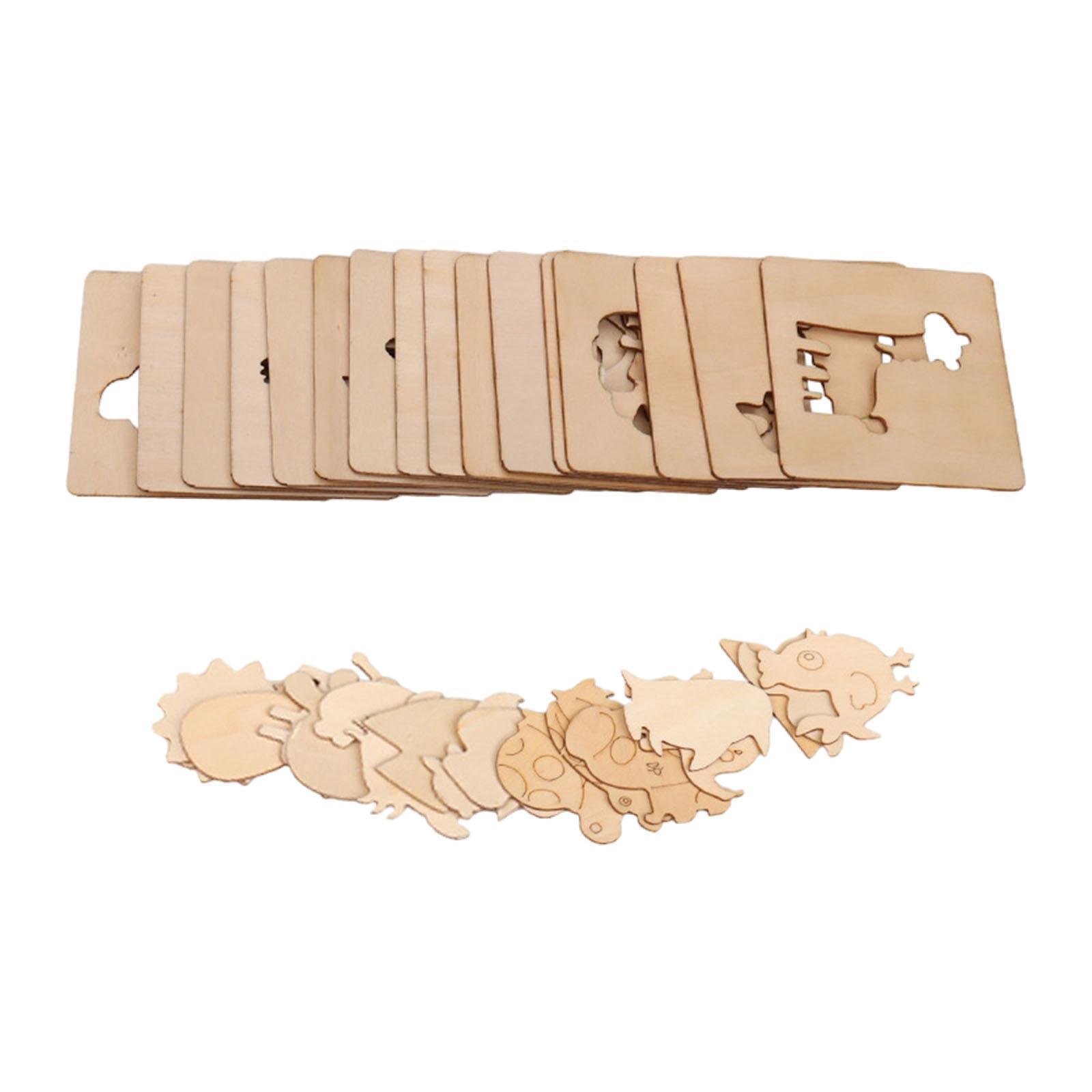 قوالب رسم للأطفال، قوالب خشبية - مراجعة Art Craft For Preschoolers وسعره