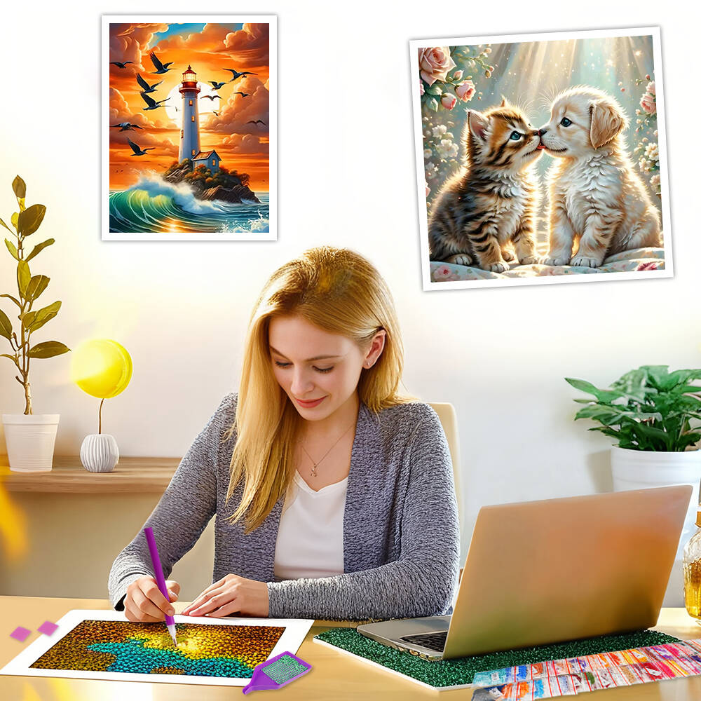 EverShine 5D الماس اللوحة الكل - مراجعة Art Craft Winter وسعره