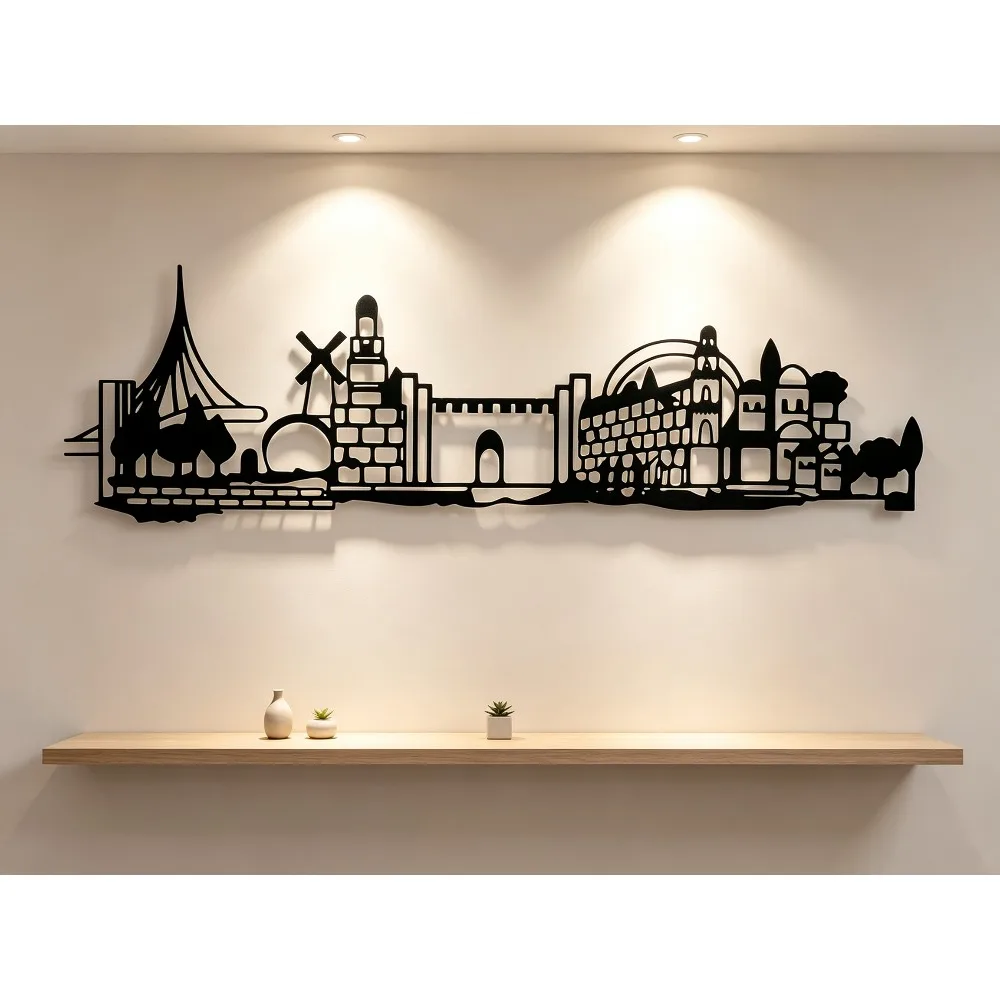 لوحة جدارية معدنية من CIFBUY ت - مراجعة Art & Craft Photos وسعره