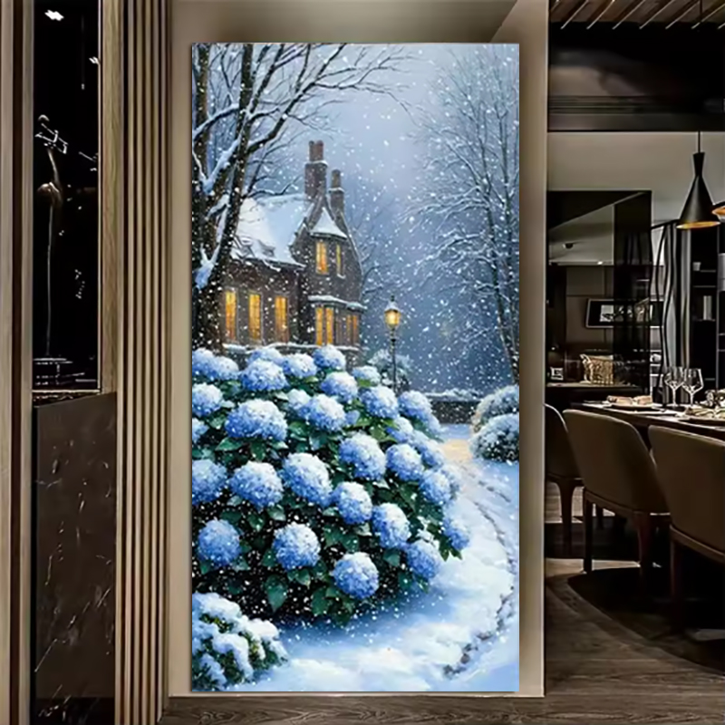 مجموعات فنية ماسية لمناظر الشت - مراجعة Art Craft Winter وسعره