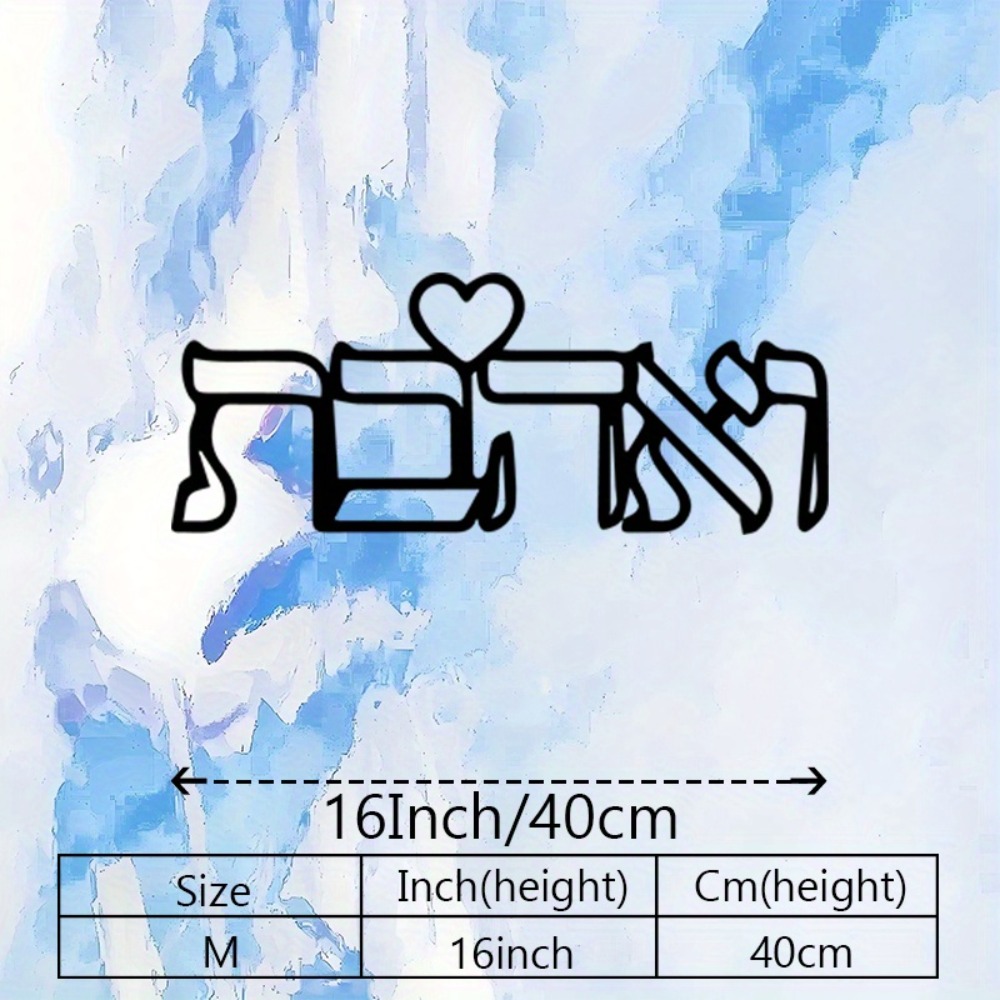 لوحة جدارية معدنية من CIFBUY ب - مراجعة Art Craft Letter A وسعره