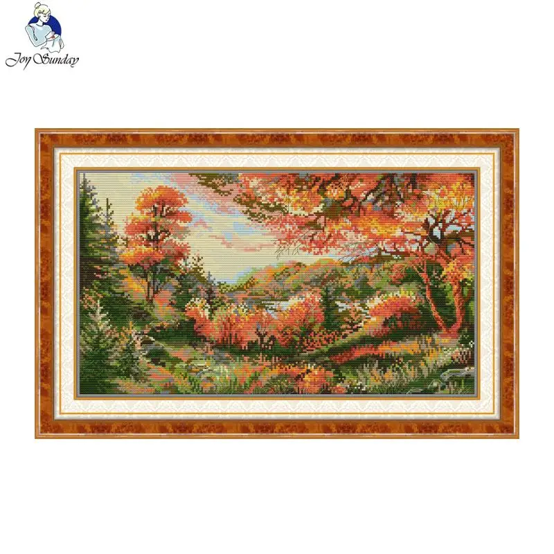 الخريف مشهد نمط عبر الابره عدة - مراجعة Art And Craft Autumn وسعره