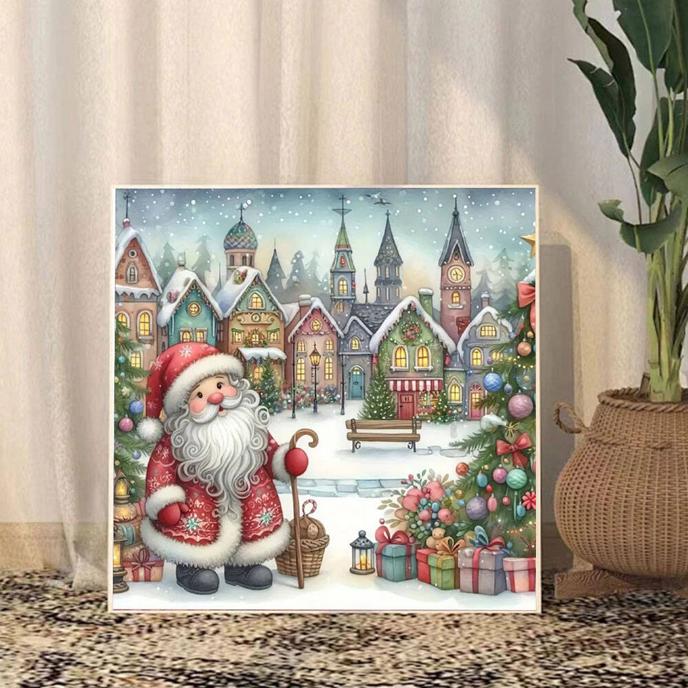 لوحة ماسية خماسية دي من ديزني  - مراجعة Art Craft Winter وسعره