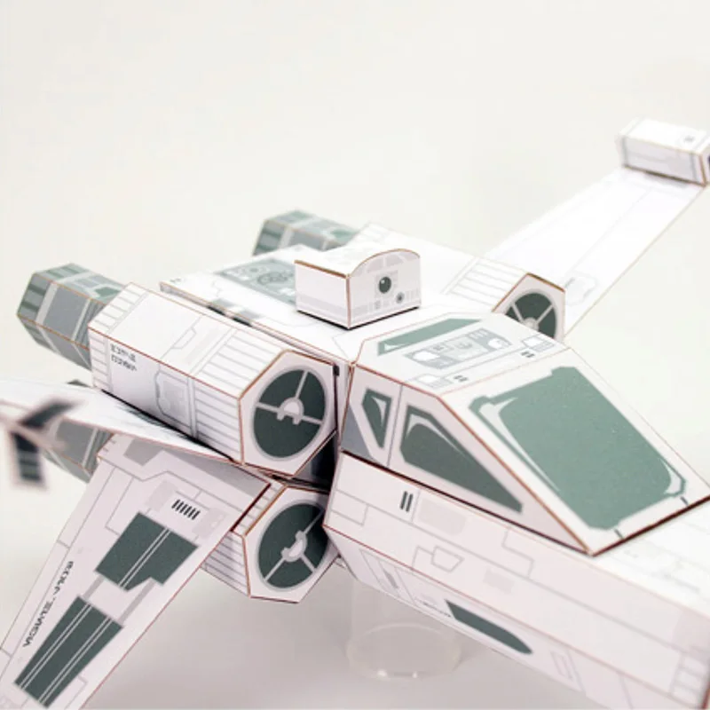X-WING مقاتلة ورقة بيضاء نموذج - مراجعة Art X Craft وسعره
